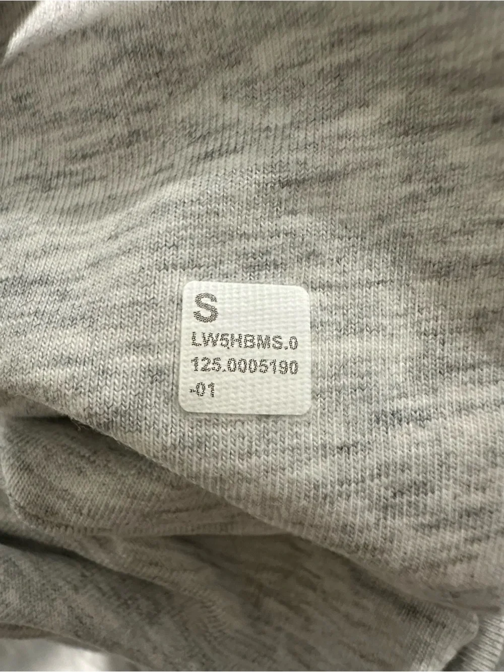 Lululemon Scuba Mid-Rise Wide-Leg Pant *Short Heathered Grey Size S-NWT